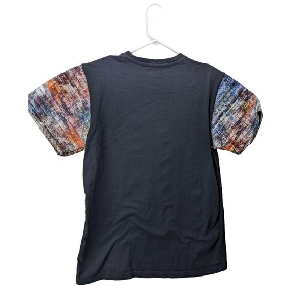 Fly Society Mens Medium Black With Graphic on Front and Sleeves - Picture 4 of 5